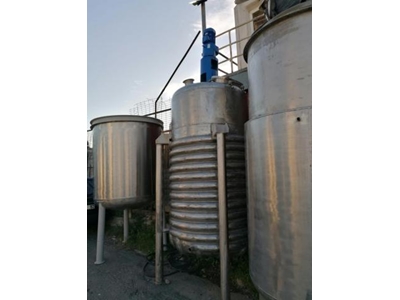 2000 Litre Sıvı Hacimli Paslanmaz Ultrasonik Reaktör - 1
