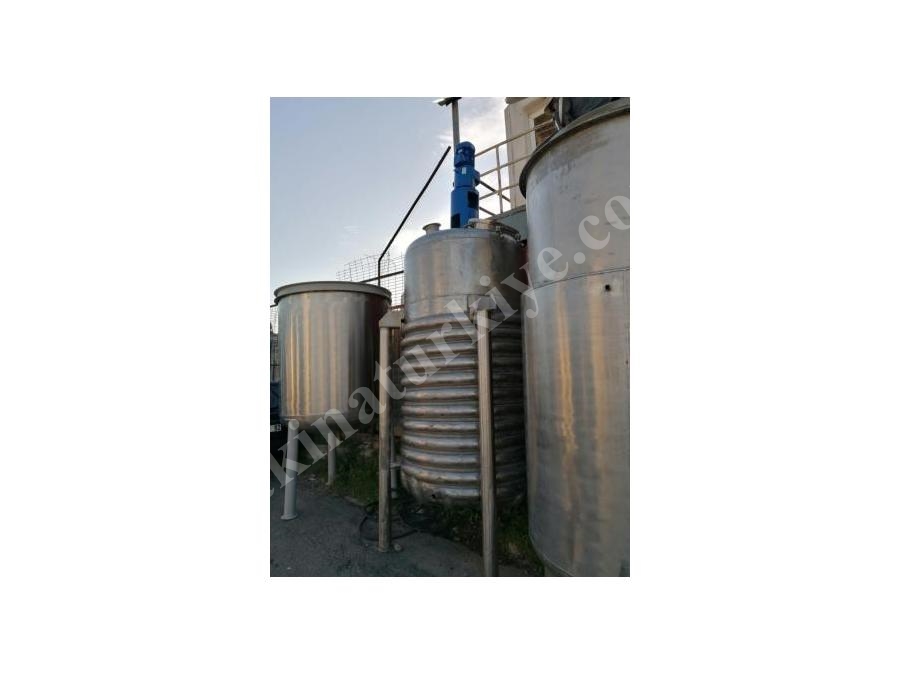 2000 Litre Sıvı Hacimli Paslanmaz Ultrasonik Reaktör
