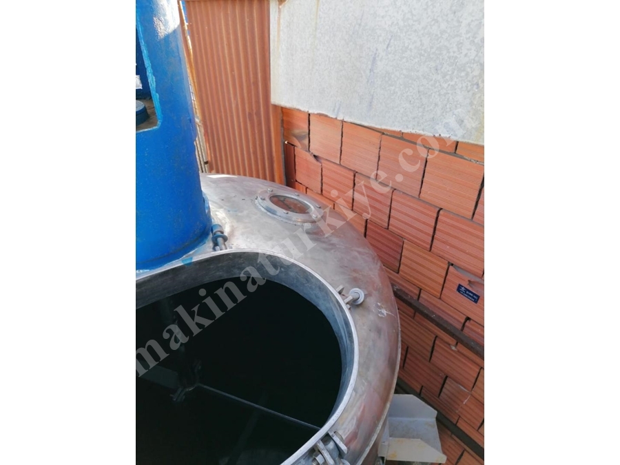 2000 Litre Sıvı Hacimli Paslanmaz Ultrasonik Reaktör