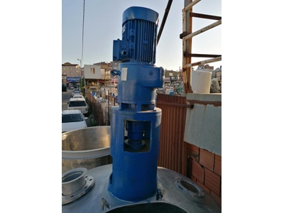 2000 Litre Sıvı Hacimli Paslanmaz Ultrasonik Reaktör - 7