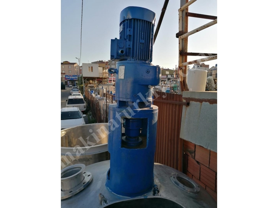 2000 Litre Sıvı Hacimli Paslanmaz Ultrasonik Reaktör