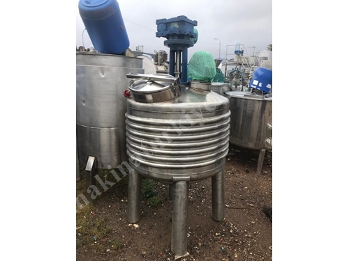 650 Litre Buhar Isıtmalı Homojenize Ultrasonik Reaktör