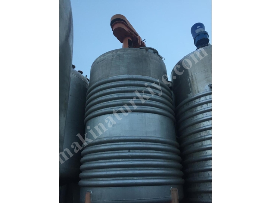 8200 Litre Paslanmaz Ultrasonik Reaktör
