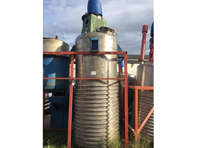 6000 Litre Paslanmaz Krom Ultrasonik Reaktör  - 0