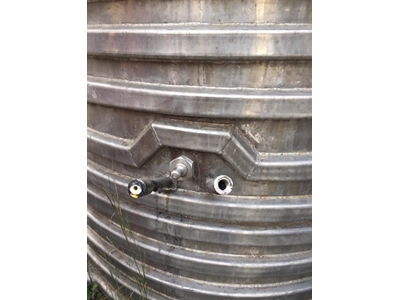 6000 Litre Paslanmaz Krom Ultrasonik Reaktör  - 1