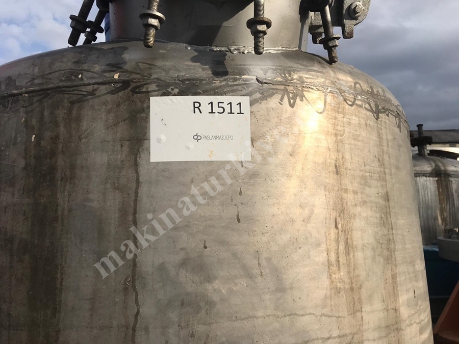 3800 Litre Paslanmaz Ultrasonik Reaktör 