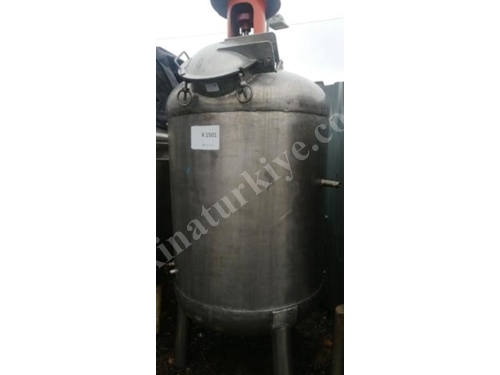 800 Litre Paslanmaz Reaktör 