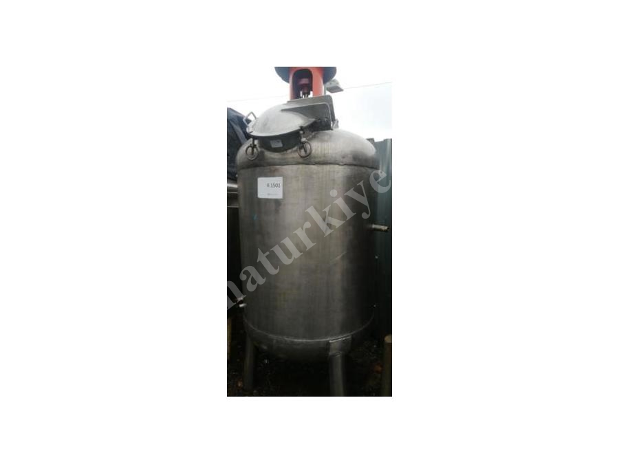 800 Litre Paslanmaz Reaktör 