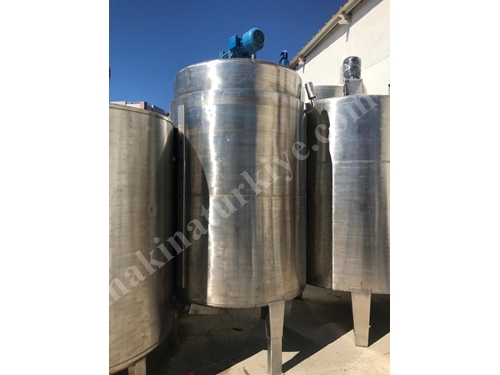 4200 Litre Sıvı Depolama ve Karıştırma Mikseri