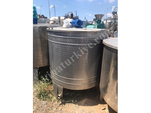 1250 Litre Sıvı Depolama ve Karıştırma Mikseri