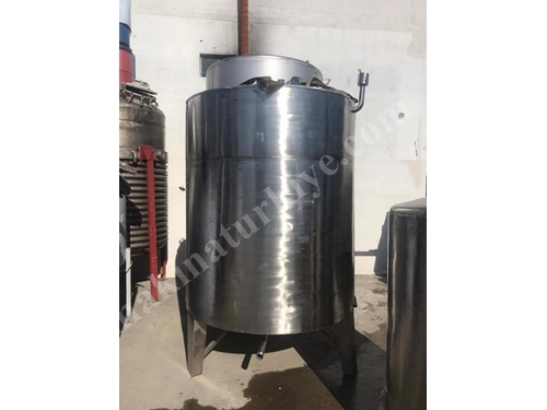 5000 Lt Isıtmalı Sıvı Depolama ve Karıştırma Mikseri