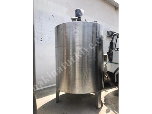 7000 Litre Sıvı Depolama ve Karıştırma Mikseri
