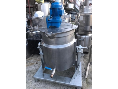 300 Litre Bal Çikolata Pekmez Sıvı Depolama ve Karıştırma Mikseri - 0