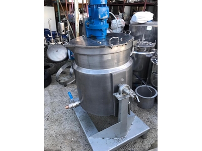 300 Litre Bal Çikolata Pekmez Sıvı Depolama ve Karıştırma Mikseri - 2