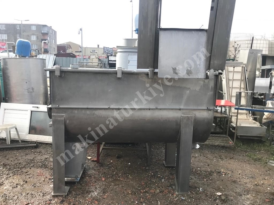 2000 Litre Helezonlu Toz Karıştırma Mikseri 