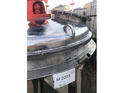 850 Litre Krem Sıvı Depolama ve Karıştırma Mikseri - 3