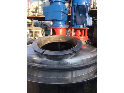 850 Litre Krem Sıvı Depolama ve Karıştırma Mikseri - 4