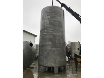100 Ton Paslanmaz Sıvı Depolama ve Karıştırma Mikseri - 9