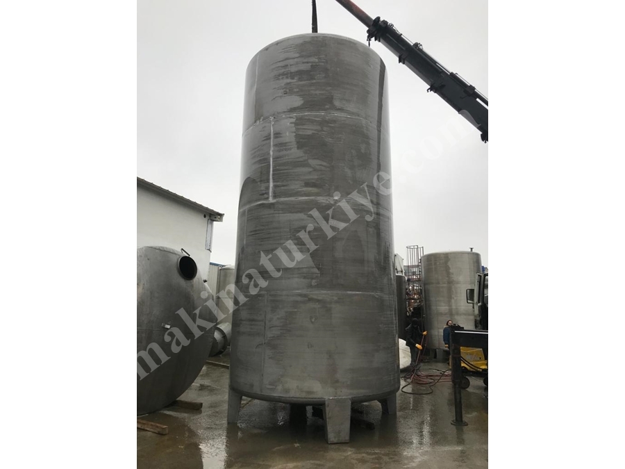 100 Ton Paslanmaz Sıvı Depolama ve Karıştırma Mikseri