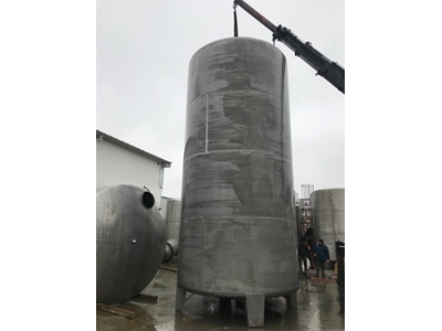 100 Ton Paslanmaz Sıvı Depolama ve Karıştırma Mikseri - 10