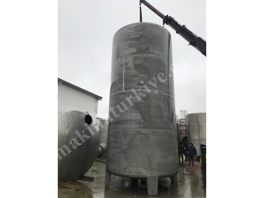 100 Ton Paslanmaz Sıvı Depolama ve Karıştırma Mikseri