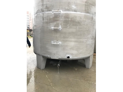 100 Ton Paslanmaz Sıvı Depolama ve Karıştırma Mikseri - 4