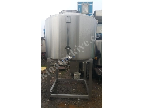 2000 Litre Paslanmaz Ayran Proses Tankı 