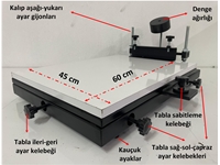 Serigrafi Tezgahı Manuel Serigrafi Baskı Makinesi