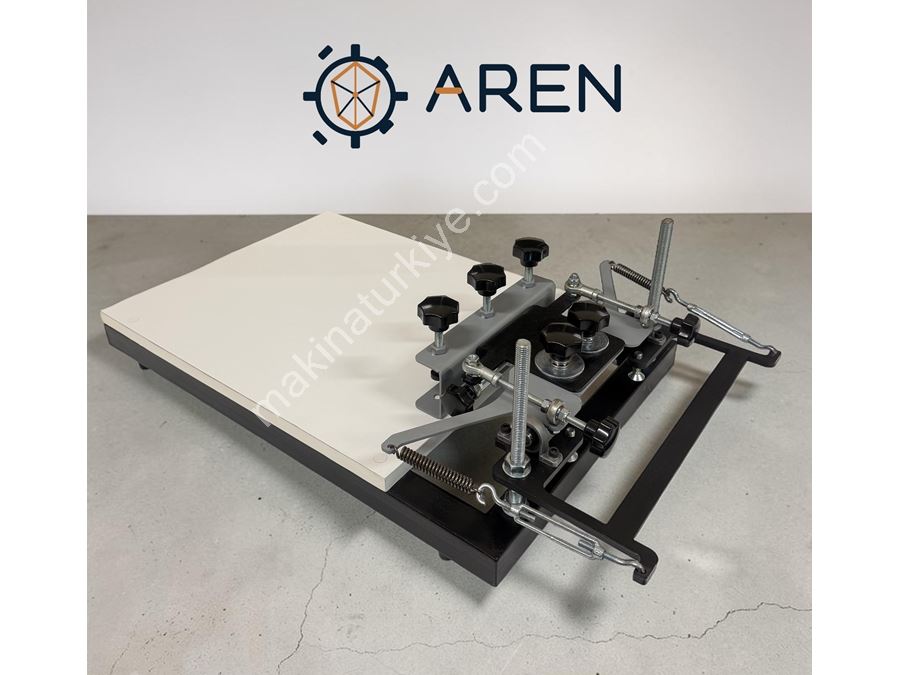 Hassas (Micro) Ayarlı Manuel Serigrafi Baskı Makinesi