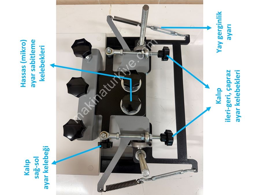 Hassas (Micro) Ayarlı Manuel Serigrafi Baskı Makinesi