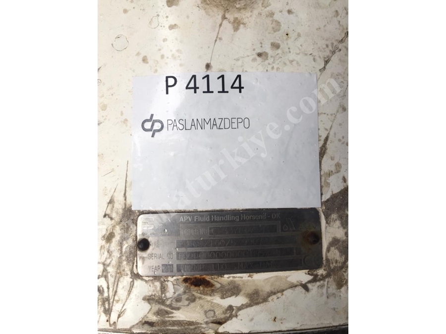 1500 dev/dk Paslanmaz Lob Pompa