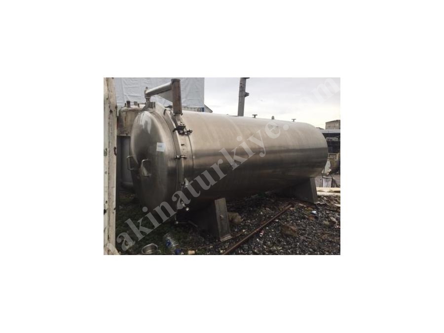 8000 Litre Paslanmaz Otoklav 