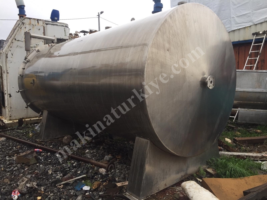 8000 Litre Paslanmaz Otoklav 