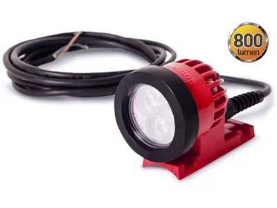 Sandstrahl-Lampe mit LED-Licht 