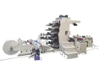 4 Renk Karton Bardak Flexo Baskı Makinası