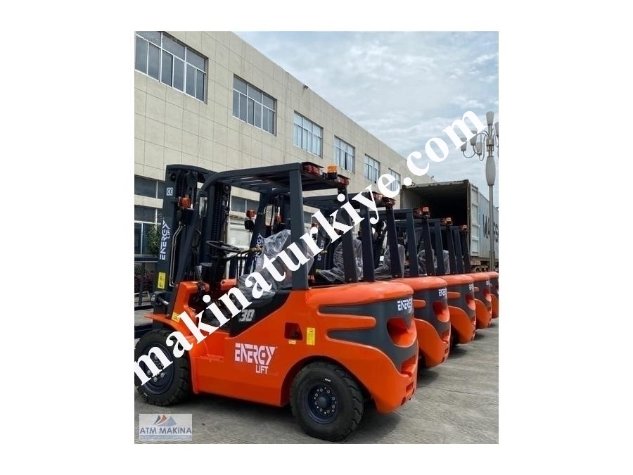 3 Ton Dizel Forklift Triplex Asansör