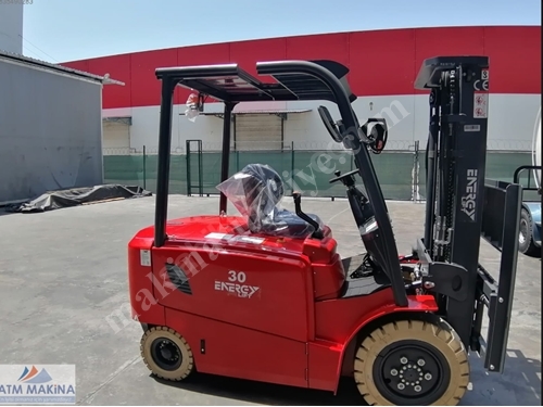 Akülü Forklift 3 Ton Triplex 4500 Mm