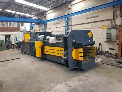 90 Ton Automatic Horizontal Baler Press Machine - 1