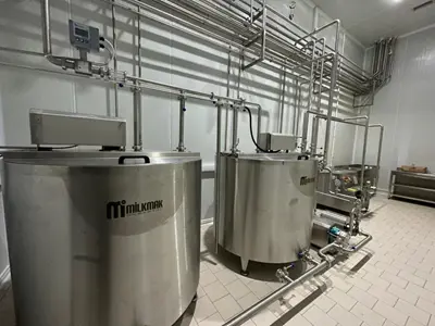 Ice Cream Mix Preparation Tank