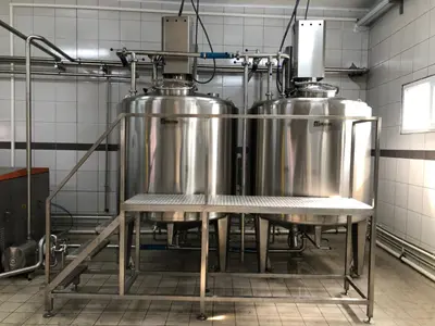 Cream Labneh and Curd Cheese Production Tank