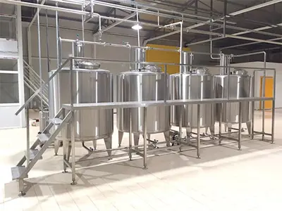Yogurt Fermentation Process Tank