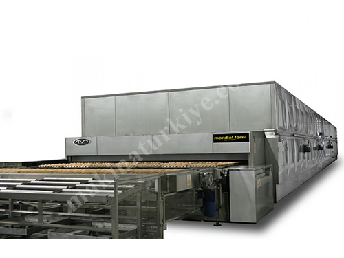 Tek Katlı Tünel Fırın 160 m2 Pişirme Alanı
