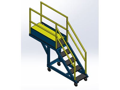 Seyyar Platform Merdiven İ-M001 - 0