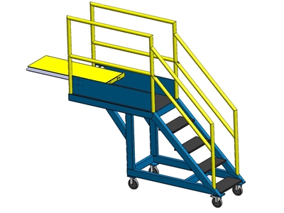 Seyyar Platform Merdiven İ-M001 - 2