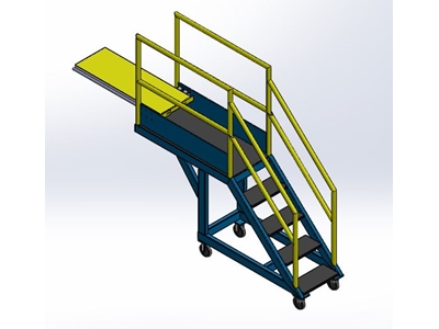 Seyyar Platform Merdiven İ-M001 - 1