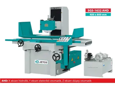SGS 1632 AHD 400*800 Mm Surface Grinding Machine