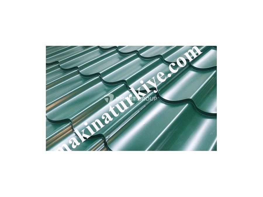 Metal Kiremit Roll Form Üretim Hattı