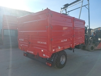 6 Ton Single Axle Double Sided Tipping Trailer - 9