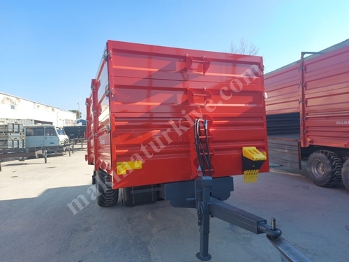 6 Ton Single Axle Double Sided Tipping Trailer