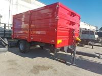 6 Ton Single Axle Double Sided Tipping Trailer - 3